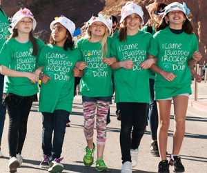 Girl Scouts offered to protect the frightened Palestinians and escort them home.