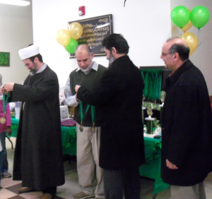 New President Zubair with the usual suspects play musical chair for various offices at the Islamic center.